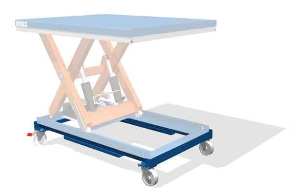 Chassis for lifting table