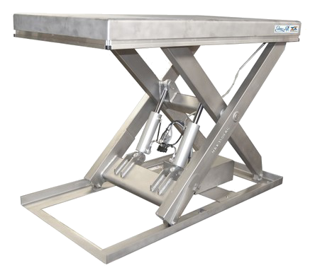 stainless steel lifting table