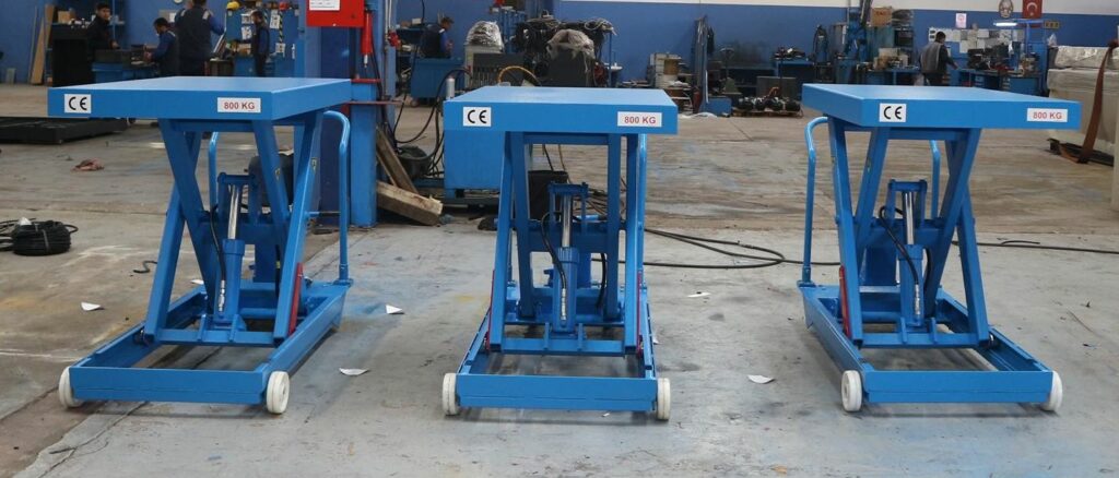 Lift table trolley with 800kg custom-made