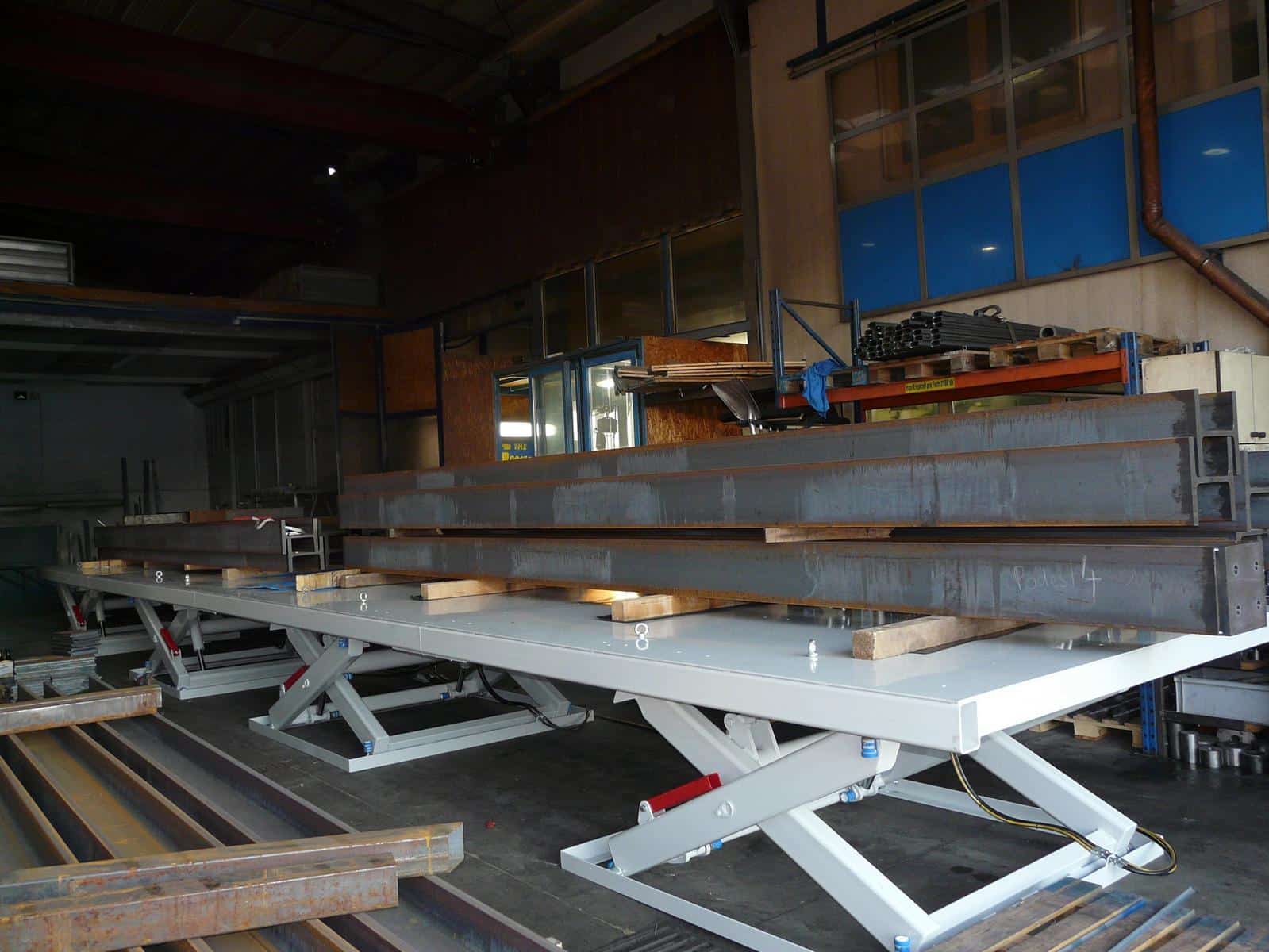 load capacity 18500 kg - platform 15500x2600 - wood industry 1